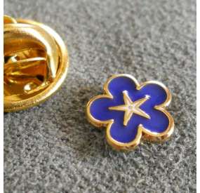 "Forget me not " Jacket  Pin 