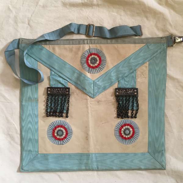 Vintage Leather Apron "Past Master" Emulation Rite