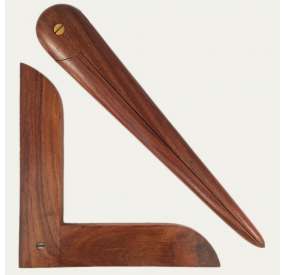 Rose Wood Square and Compasses.