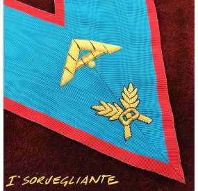 Set 11 collari di alta qualità per Ufficiali di Loggia Set 11 collari di alta qualità per Ufficiali di Loggia