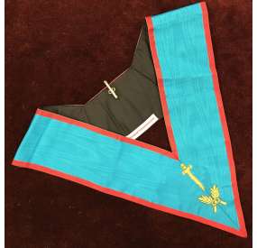 Set 11 collari di alta qualità per Ufficiali di Loggia Set 11 collari di alta qualità per Ufficiali di Loggia