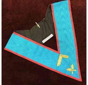 Set 11 collari di alta qualità per Ufficiali di Loggia Set 11 collari di alta qualità per Ufficiali di Loggia